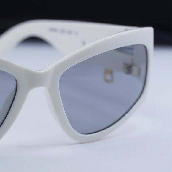 Moschino MOS158/S 0SZJ IR Sunglasses - Ivory Frame, Grey Lenses